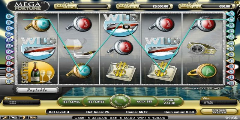 Khám phá Mega Fortune tại cổng game uy tín